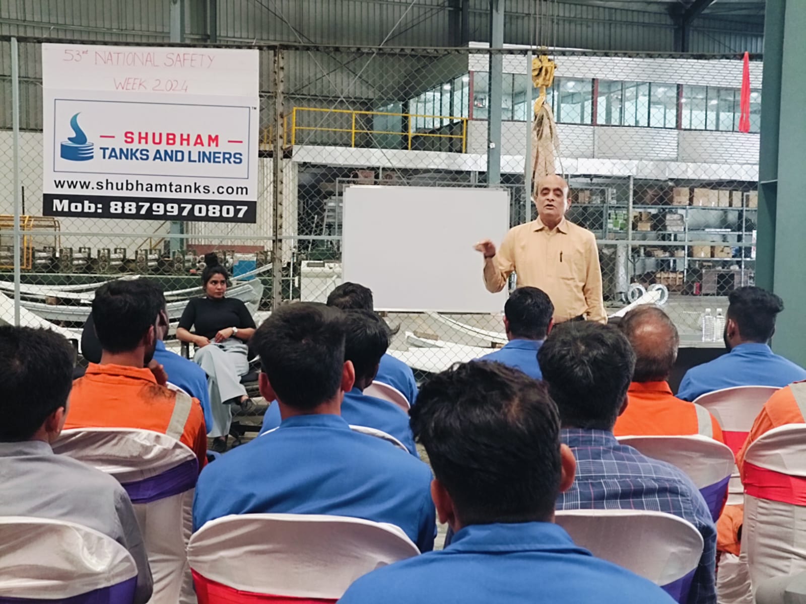 Safety Week Training at  Factory